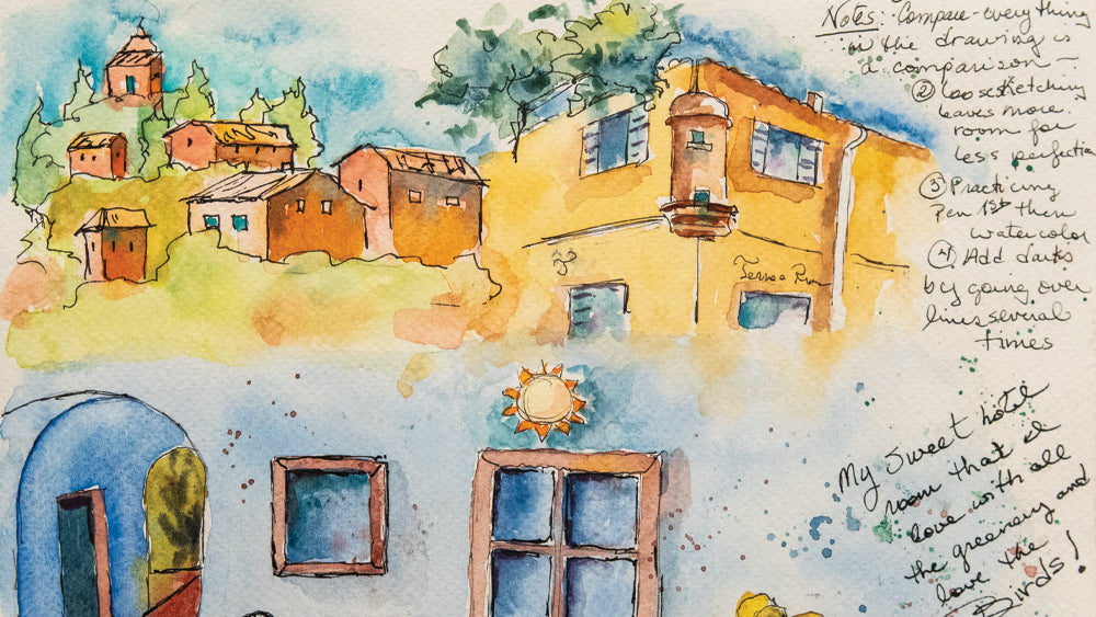 Travel Summer Art Journal Ideas