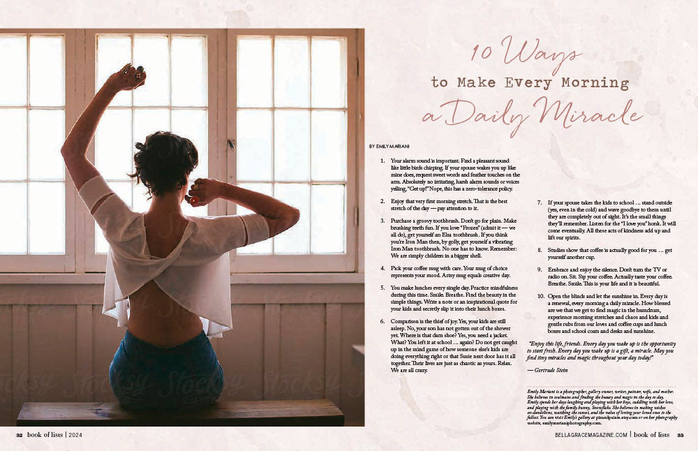 Bella Grace Book of Lists Volume 2 Instant Download