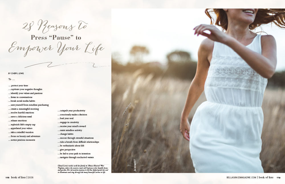 Bella Grace Book of Lists Volume 4