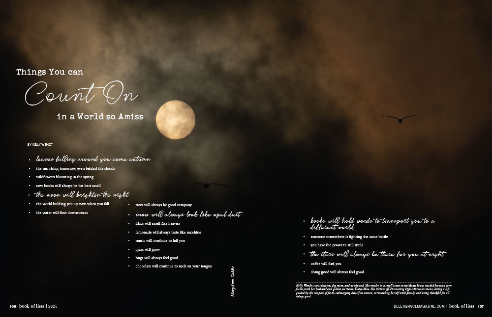 Bella Grace Book of Lists Volume 4