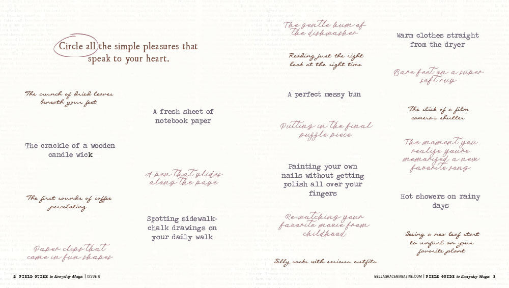 Field Guide to Everyday Magic Issue 9 Instant Download