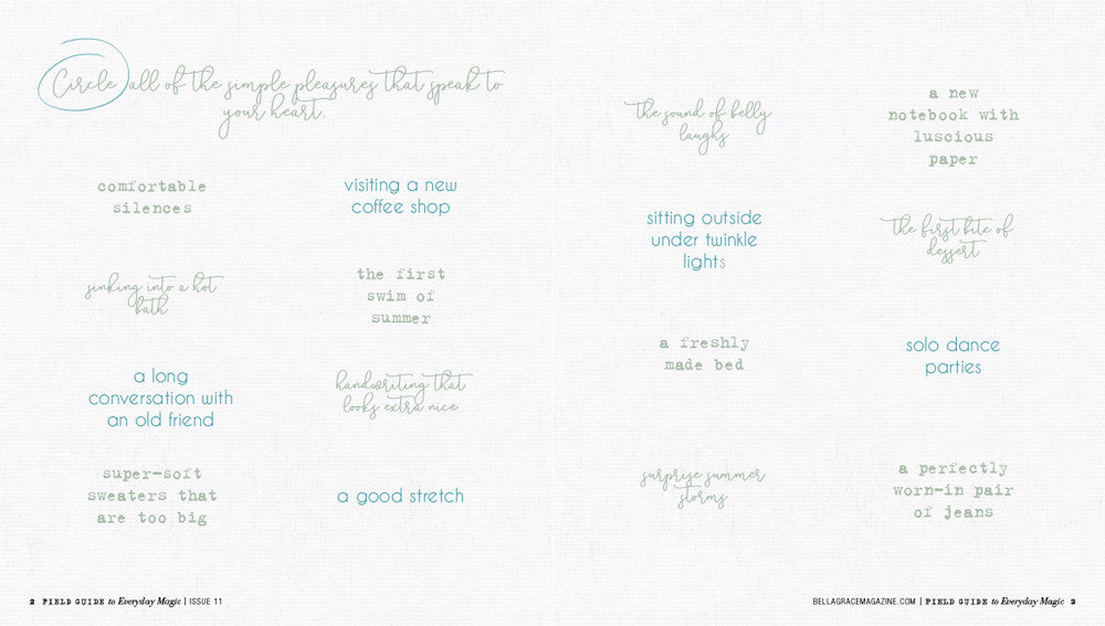 Field Guide to Everyday Magic Issue 11 Instant Download