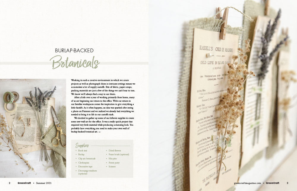GreenCraft Summer 2021 Instant Download