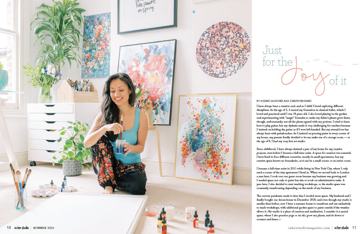 In Her Studio Summer 2021 Instant Download