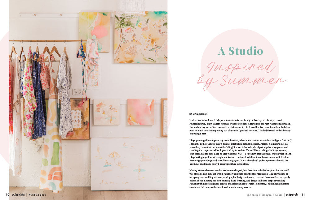 In Her Studio Winter 2027 – Coming November 1st