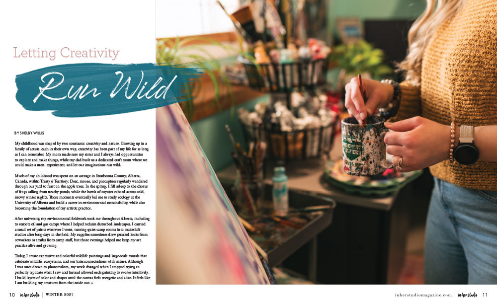 In Her Studio Winter 2027 – Coming November 1st