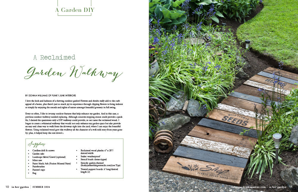 In Her Garden Summer 2024 Instant Download