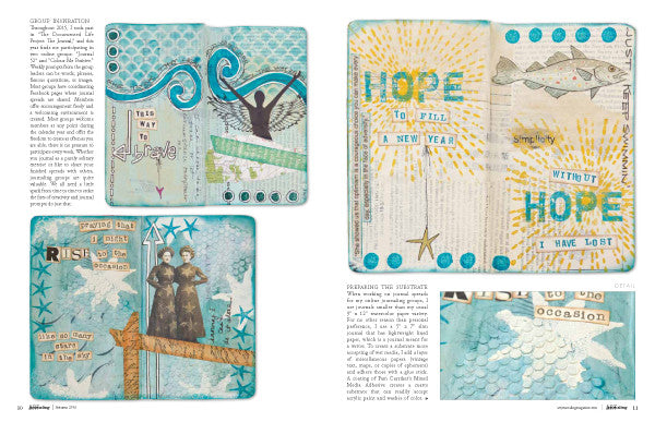 Art Journaling Autumn 2016 Instant Download