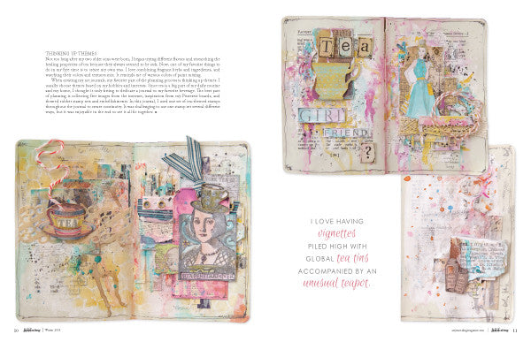Art Journaling Winter 2018 Instant Download
