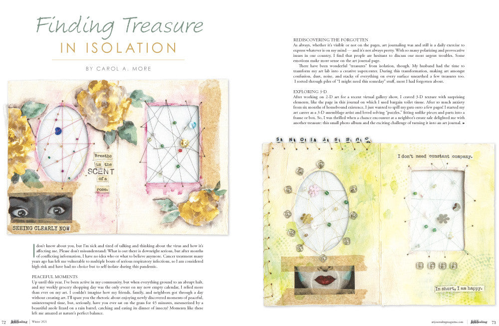 Art Journaling Winter 2021 — Digital Only