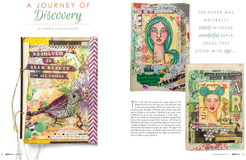 Art Journaling Spring 2021 Instant Download