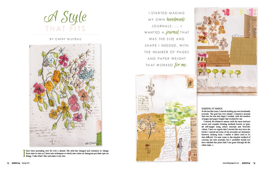 Art Journaling Spring 2022 Instant Download