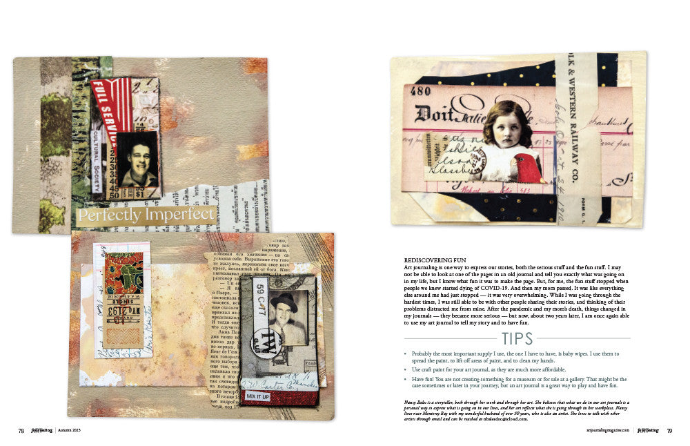 Art Journaling Autumn 2023 Instant Download