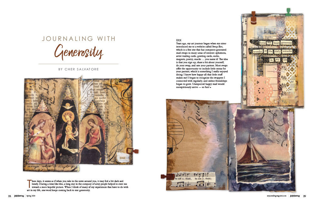 Art Journaling Spring 2024 Instant Downloads