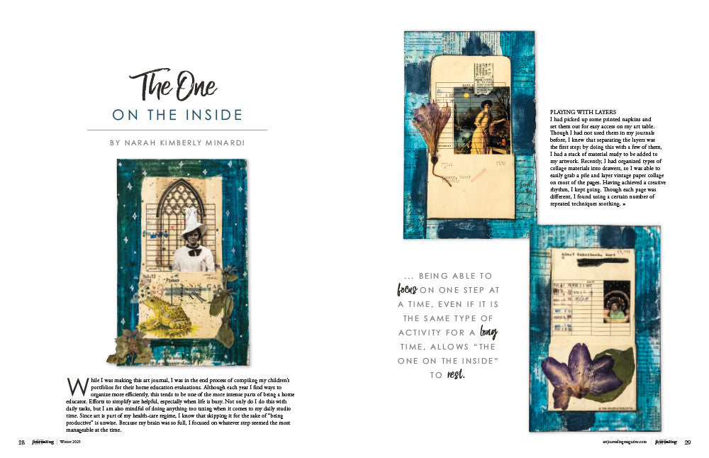 Art Journaling Winter 2025 Instant Download