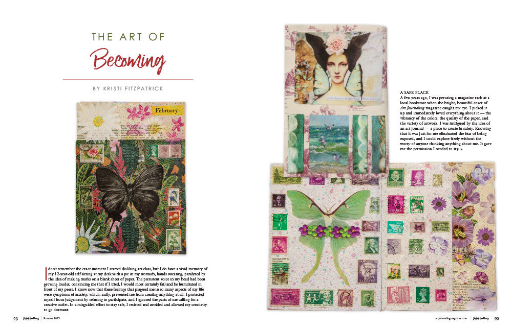 Art Journaling Summer 2025 Instant Download