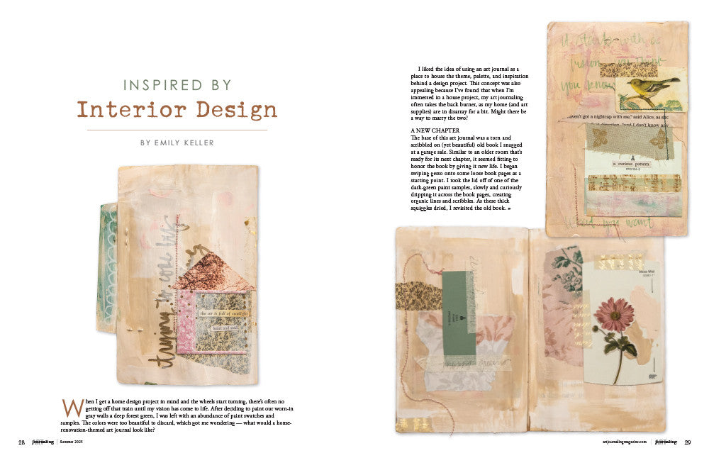 Art Journaling Summer 2025 Instant Download