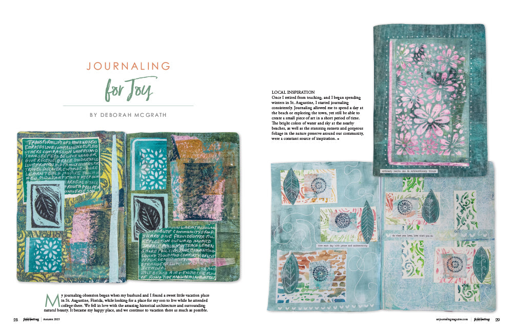 Art Journaling Winter 2026