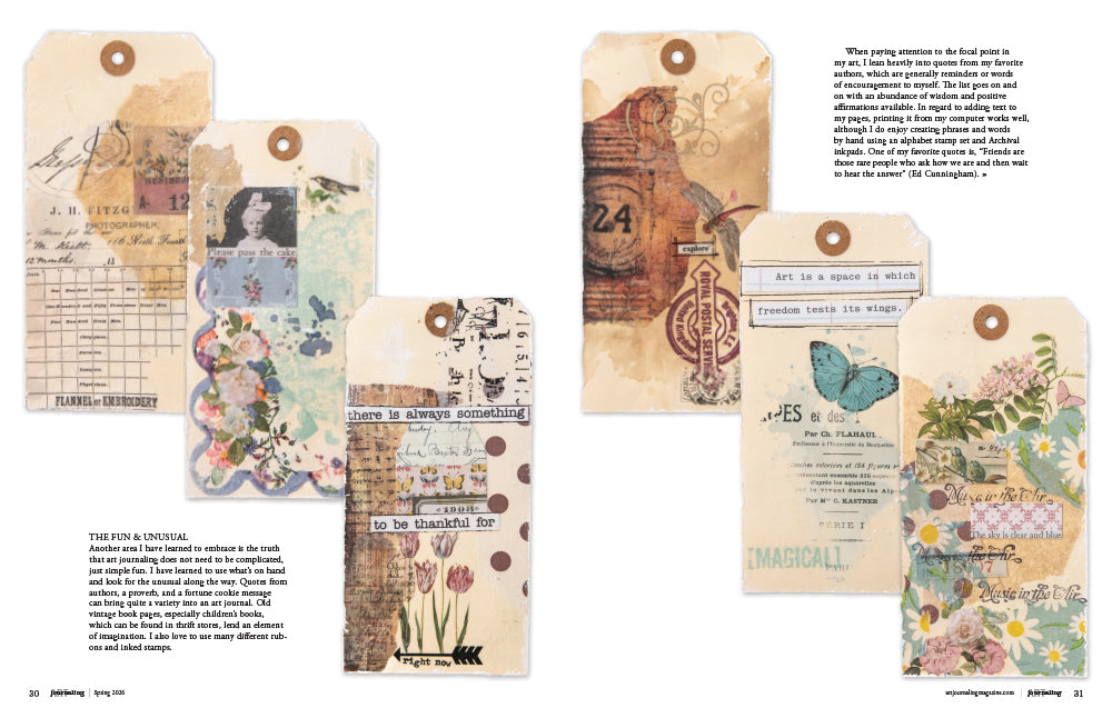Art Journaling Spring 2026 Instant Download