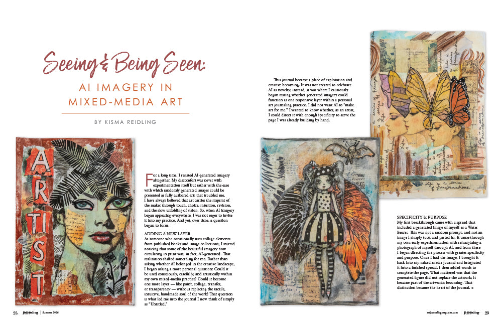 Art Journaling Summer 2026 – New