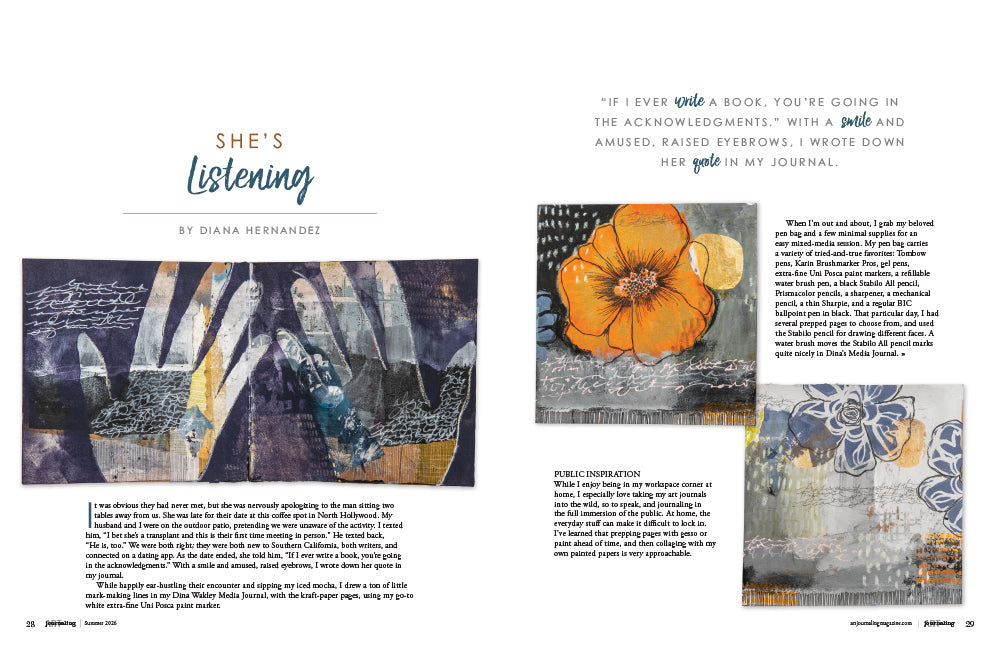 Art Journaling Summer 2026 – New