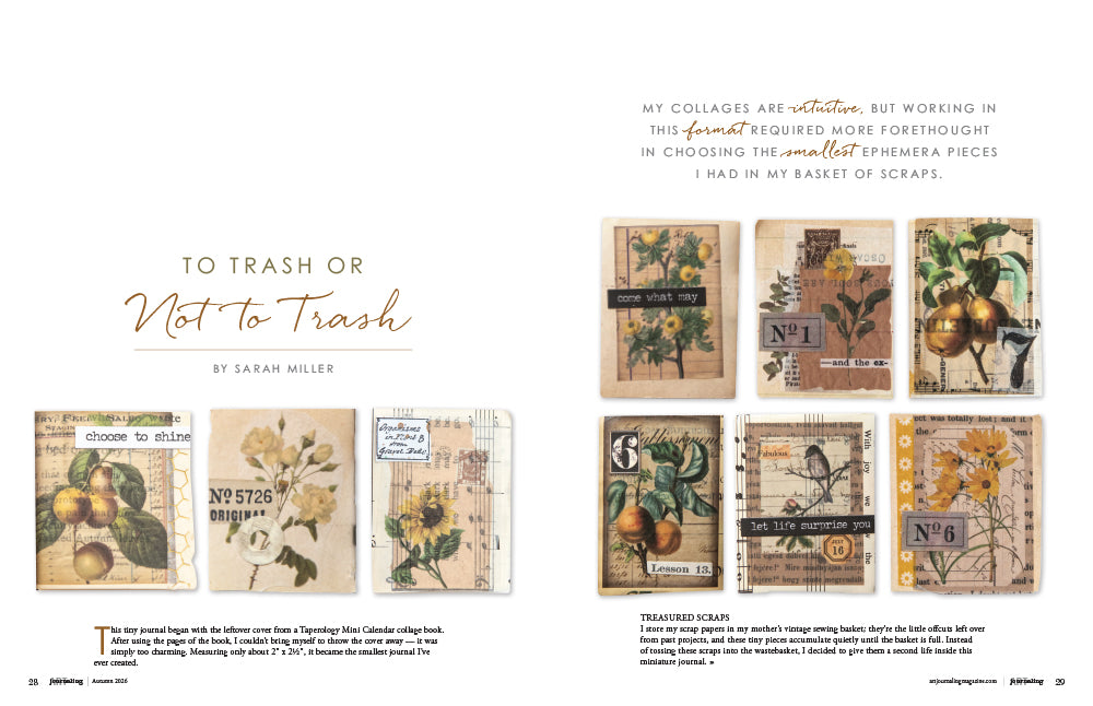 Art Journaling Autumn 2026 – New