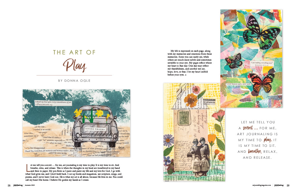 Art Journaling Autumn 2026 – New