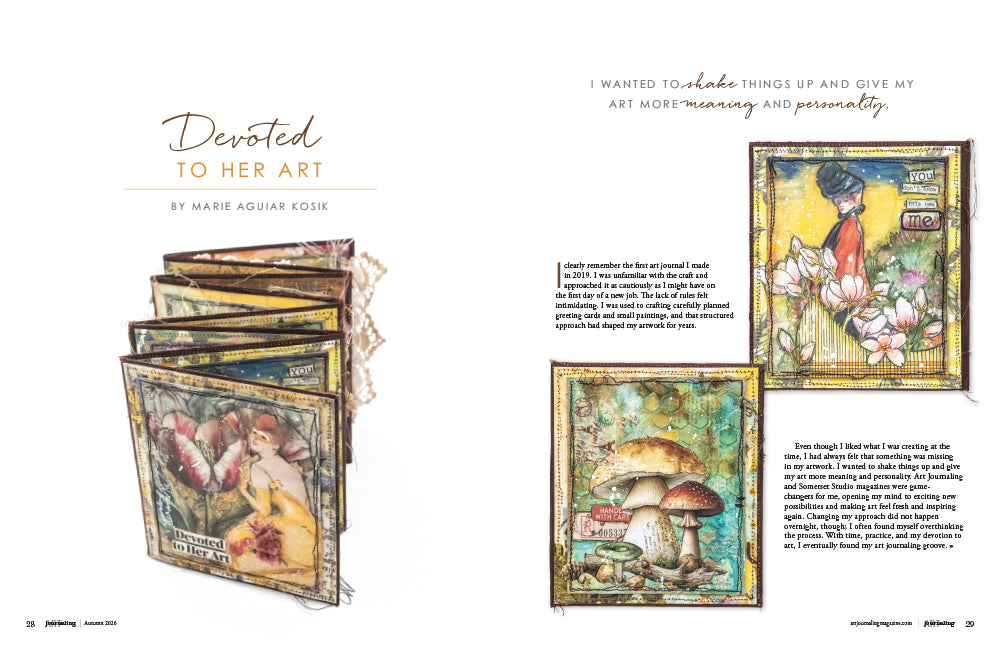 Art Journaling Autumn 2026 Pre-Order