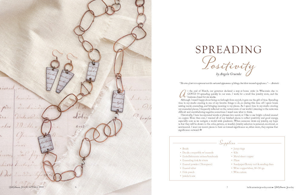 Belle Armoire Jewelry Winter 2021 Instant Download