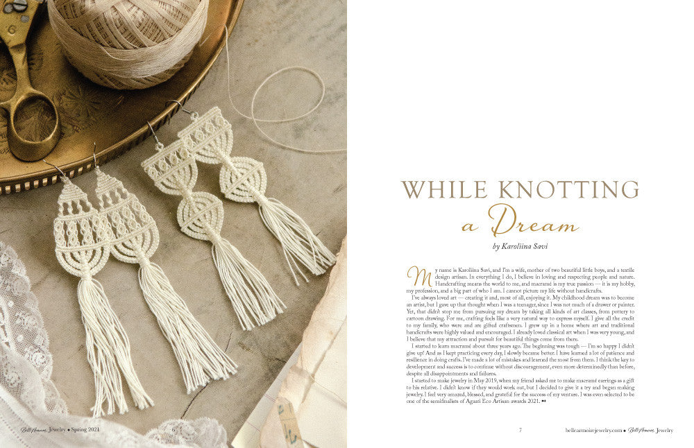 Belle Armoire Jewelry Spring 2021 Instant Download
