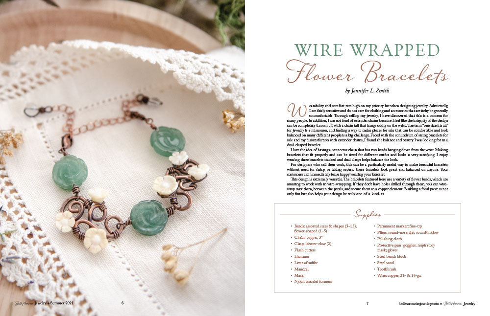 Belle Armoire Jewelry Summer 2021 Instant Download