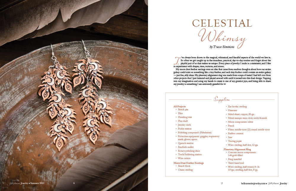 Belle Armoire Jewelry Summer 2021 Instant Download
