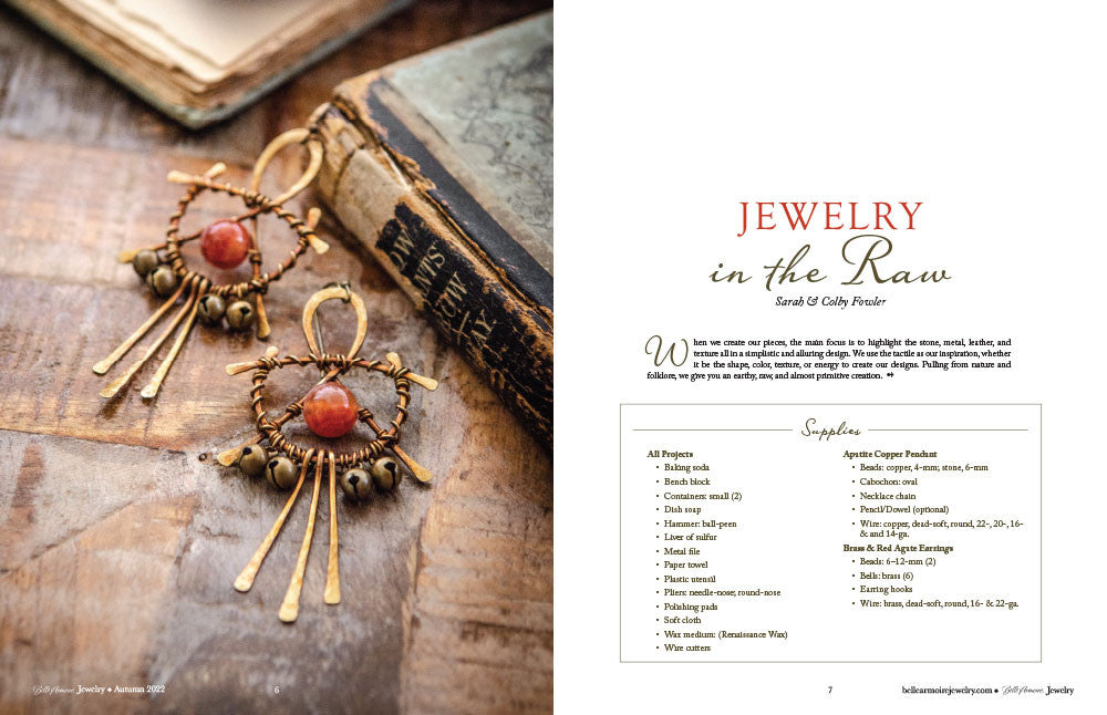 Belle Armoire Jewelry Autumn 2022 Instant Download