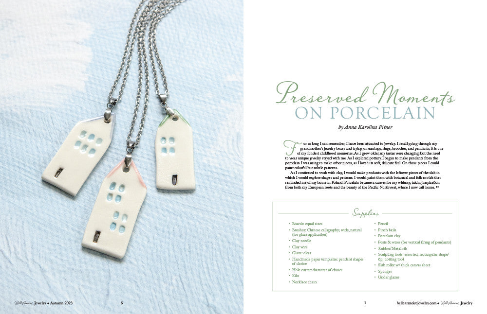 Belle Armoire Jewelry Autumn 2023 Instant Download