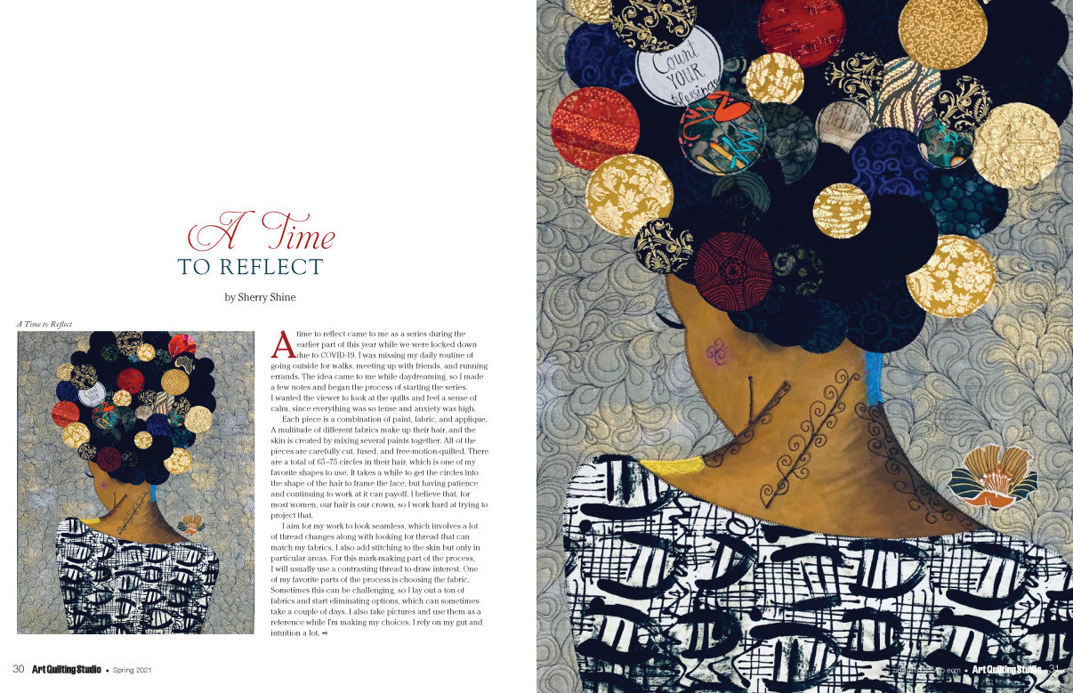 Art Quilting Studio Spring 2021 Instant Download