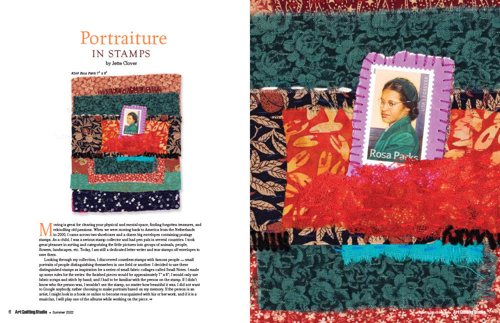 Art Quilting Studio Summer 2022 Instant Download