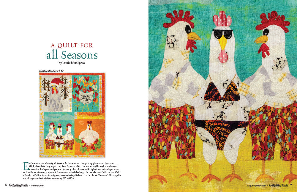 Art Quilting Studio Summer 2025