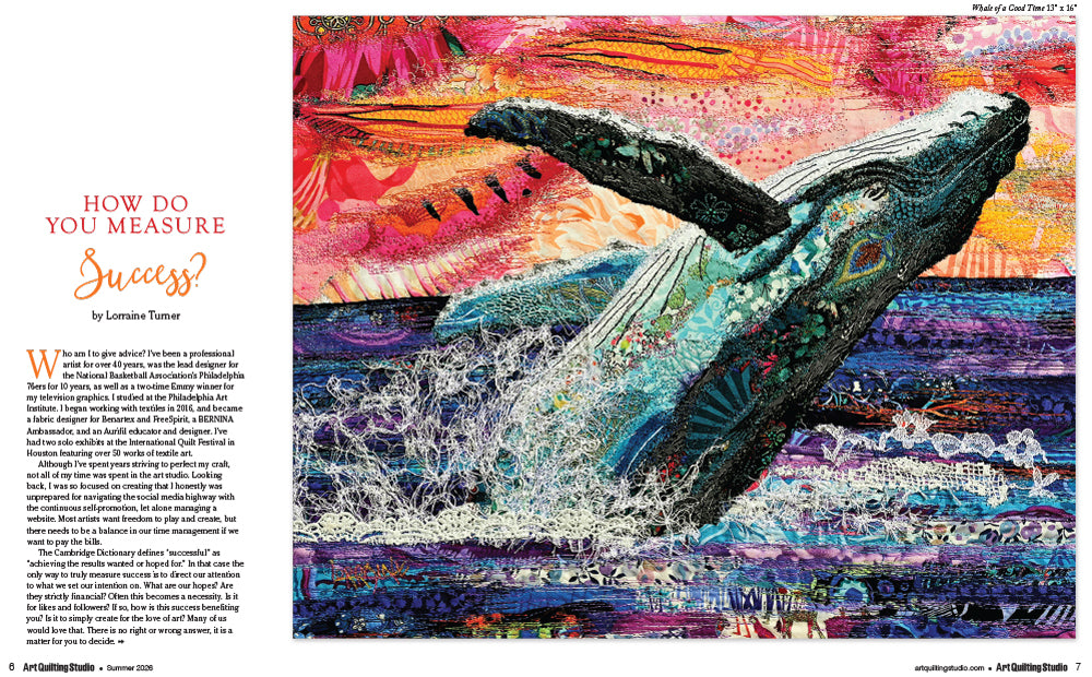Art Quilting Studio Summer 2026 Instant Download