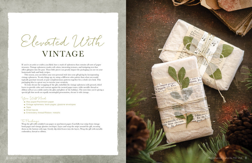 Willow and Sage Winter 2024 Instant Download