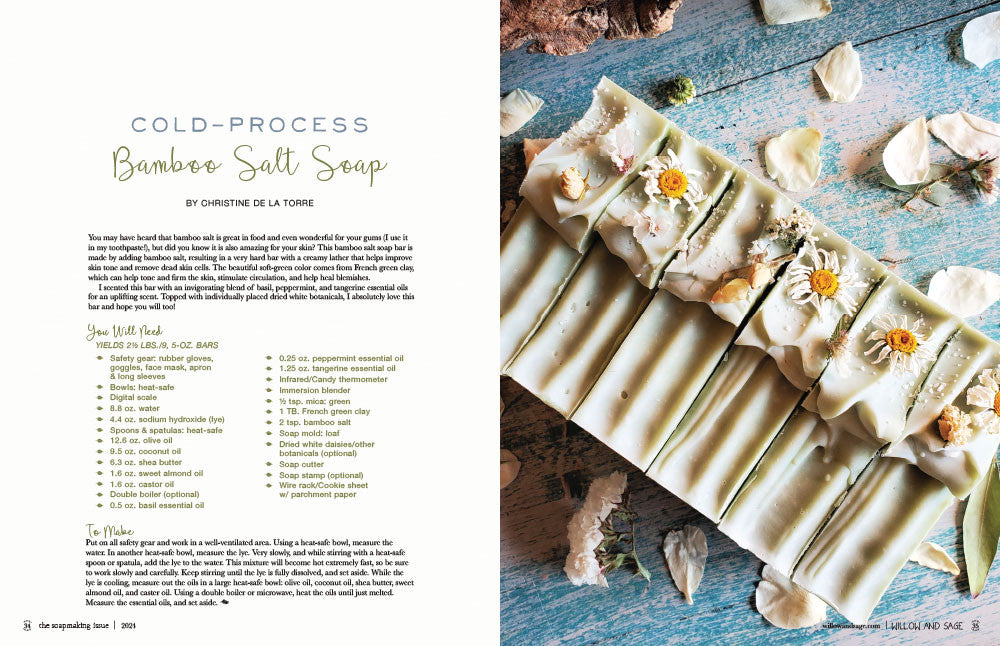 Willow and Sage The Soapmaking Issue Volume 1 Instant Download