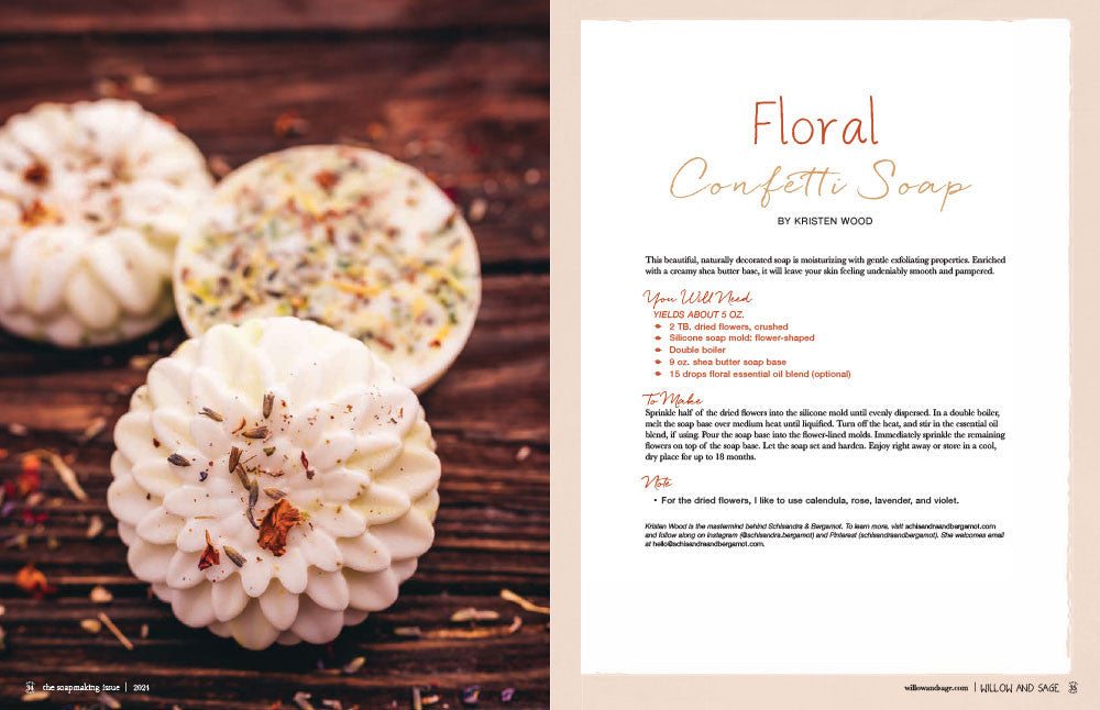Willow and Sage The Soapmaking Issue Volume 1 Instant Download