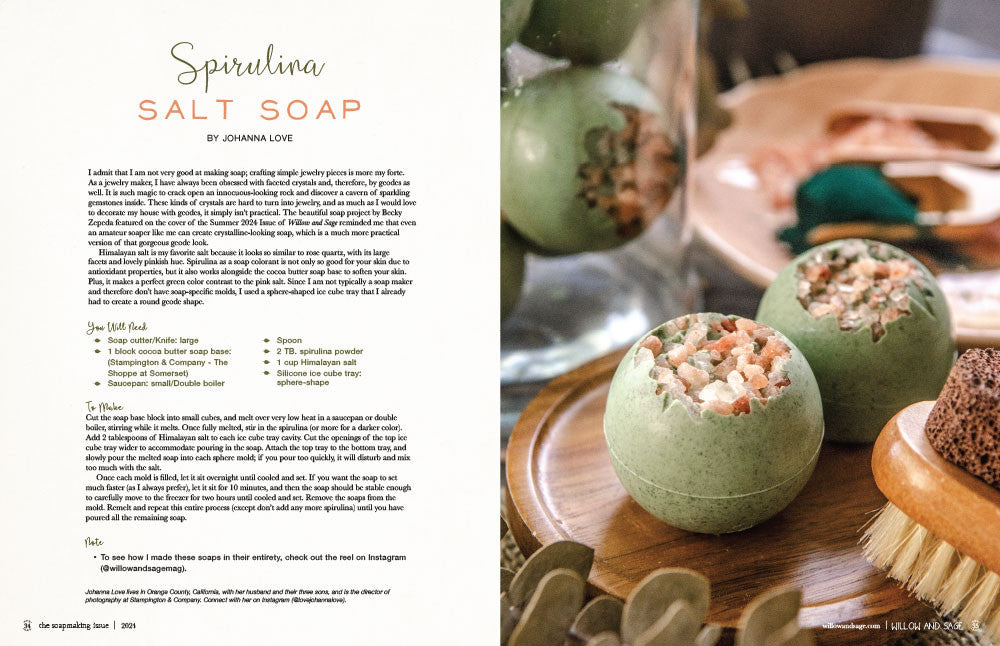 Willow and Sage The Soapmaking Issue Volume 1 Instant Download