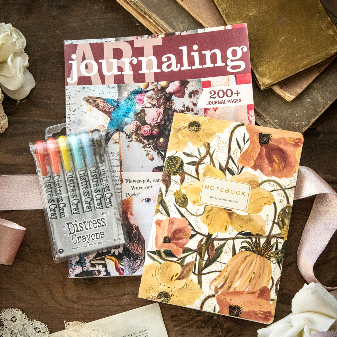 Soft Petals Art Journaling Bundle