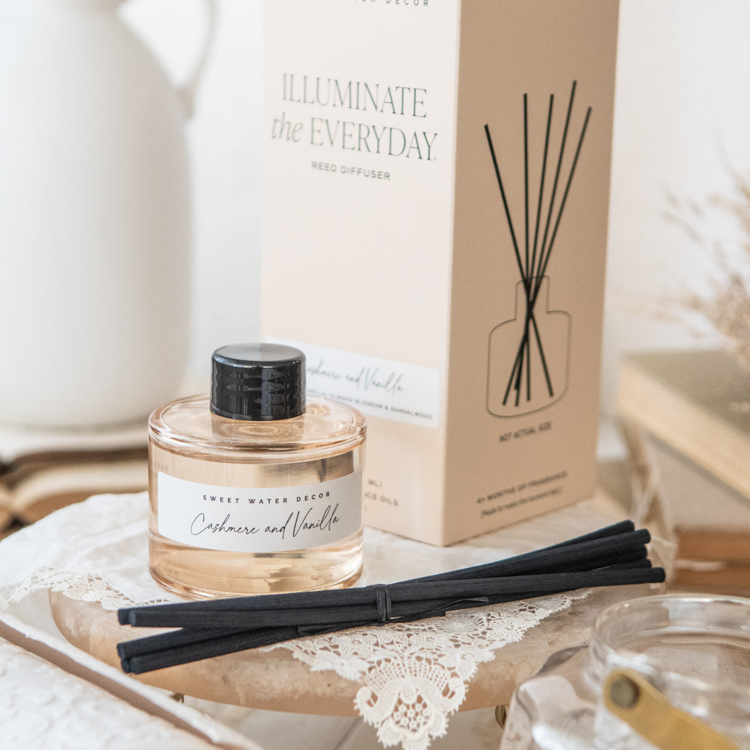 Cashmere + Vanilla Reed Diffuser