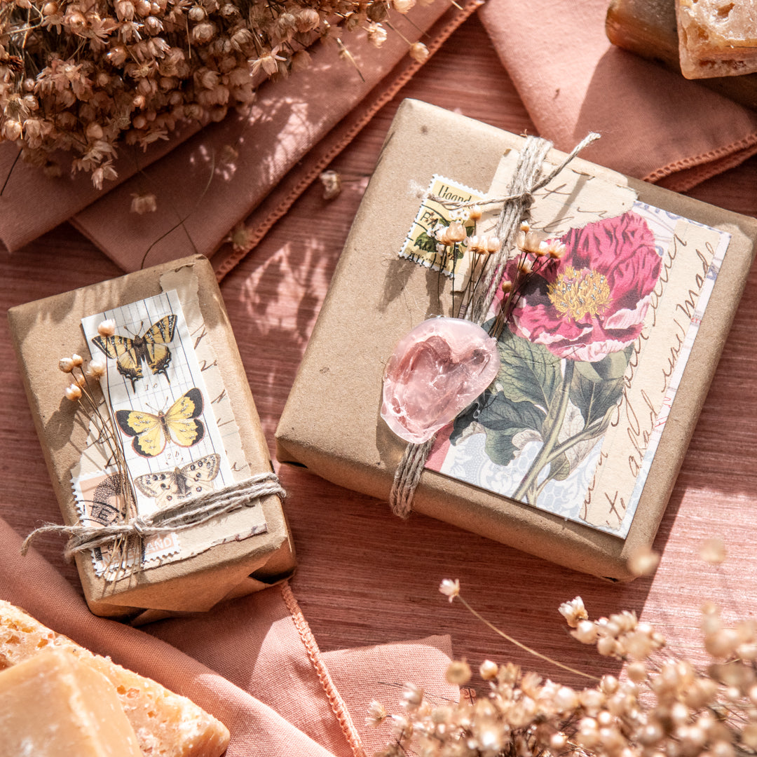 Pretty Packages from Paper Scraps