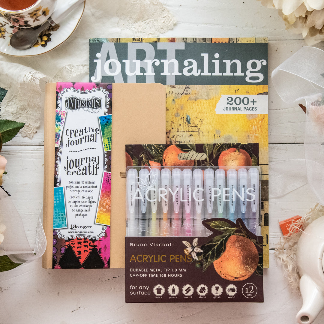 Spring Citrus Art Journaling Bundle