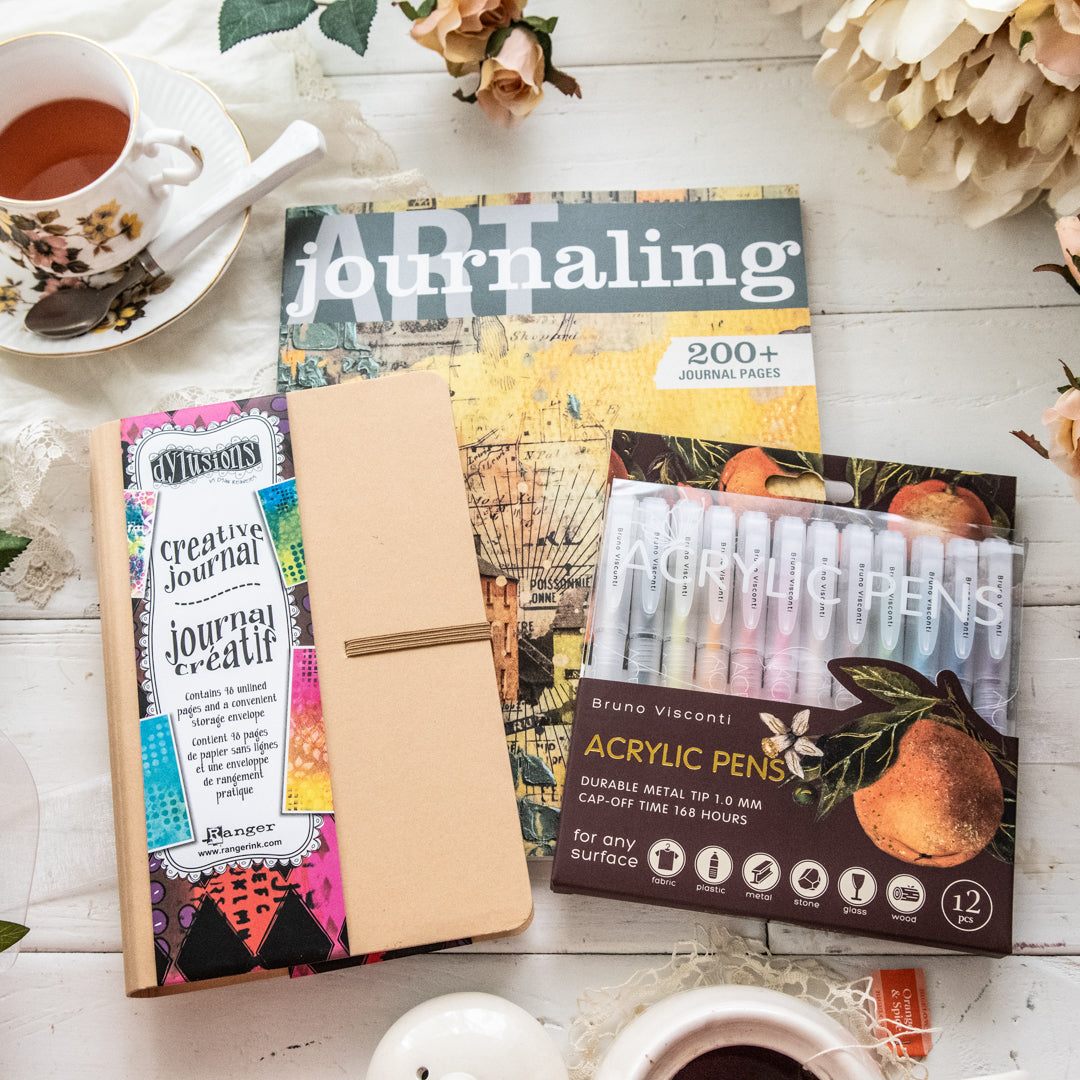 Spring Citrus Art Journaling Bundle