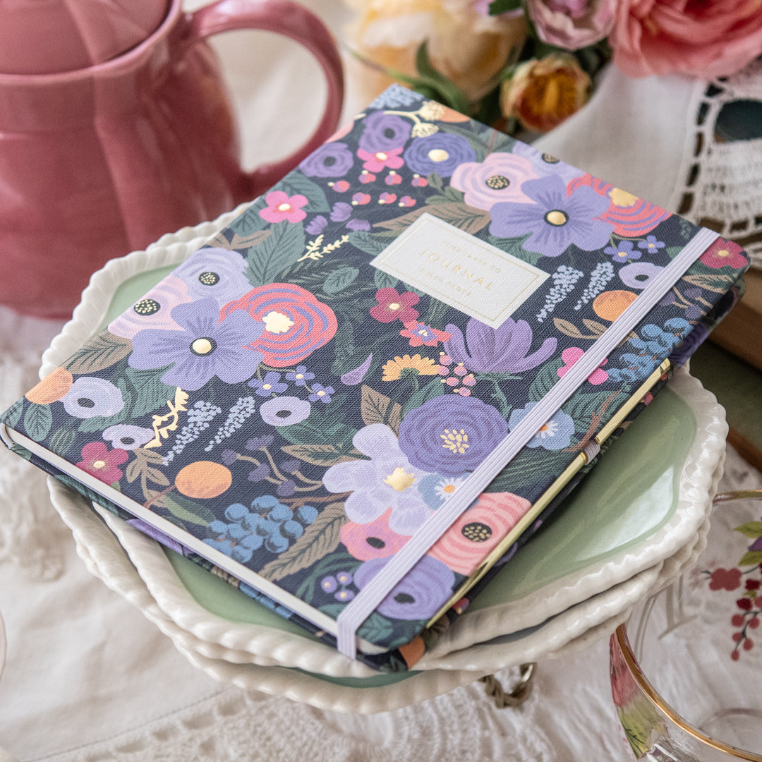 Garden Party Journal with Pen