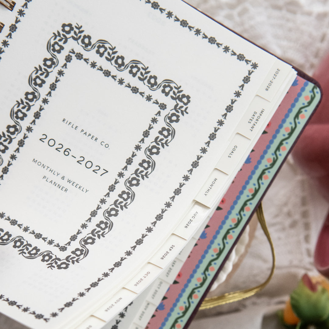 2027 Ladies Night Book Club 17-Month Covered Spiral Planner