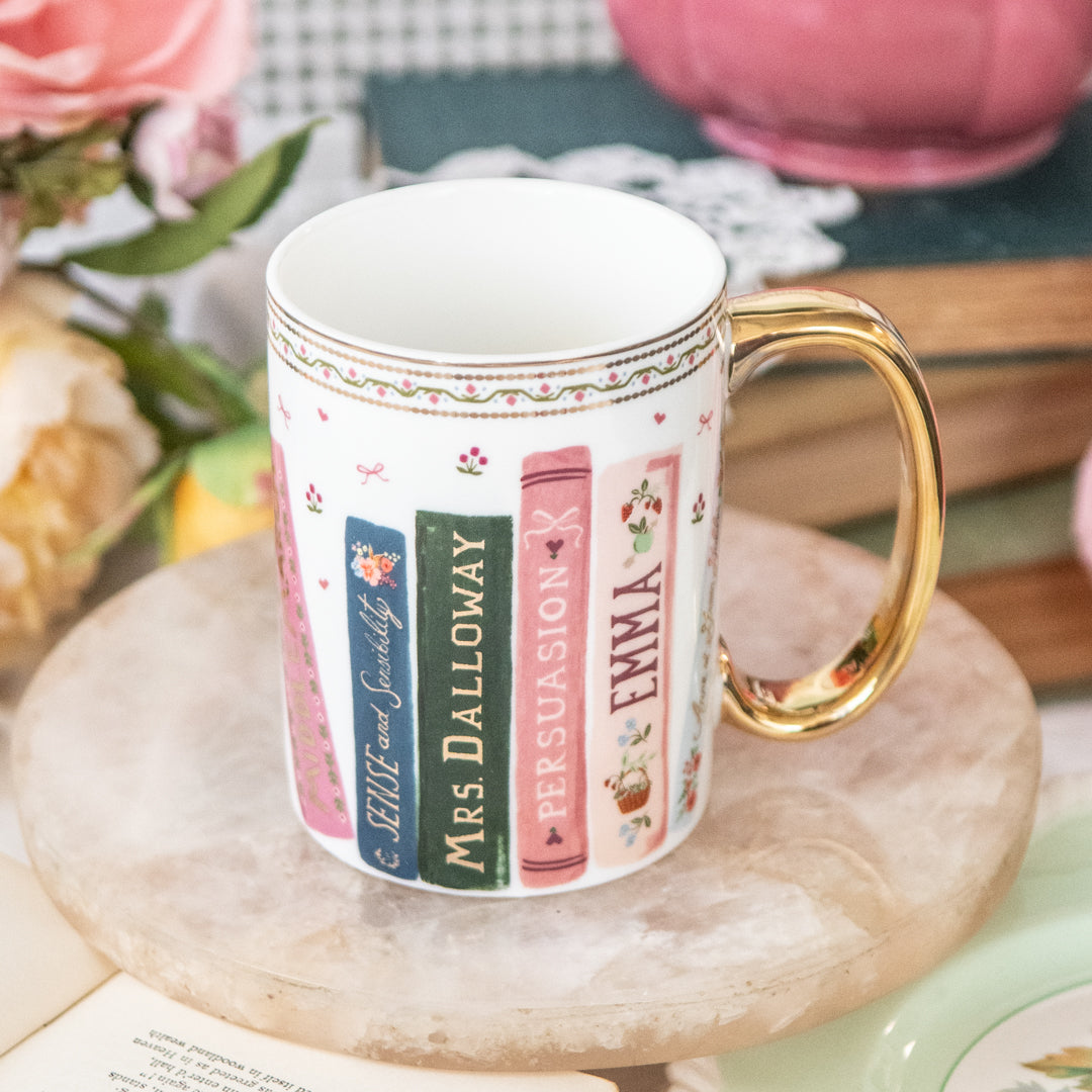 Ladies Night Book Club Porcelain Mug